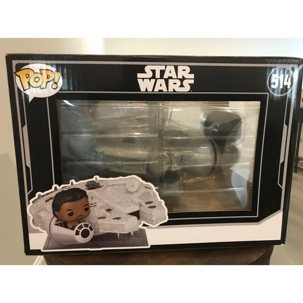 Funko Rides: Star Wars - Lando Calrissian in Millennium Falcon 514 2022 Galactic